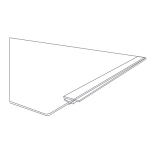 Aqua One AquaNano 55 Glass Cover Runners ONLY